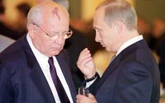 Владимир Путин поздравил Михаила Горбачева с Днем рождения