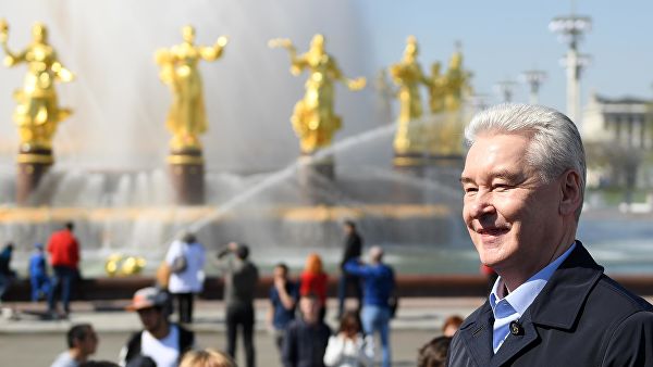Москва находится на середине пути благоустройства, заявил Собянин