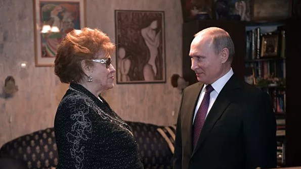 Путин выразил глубокие соболезнования в связи со смертью Вербицкой