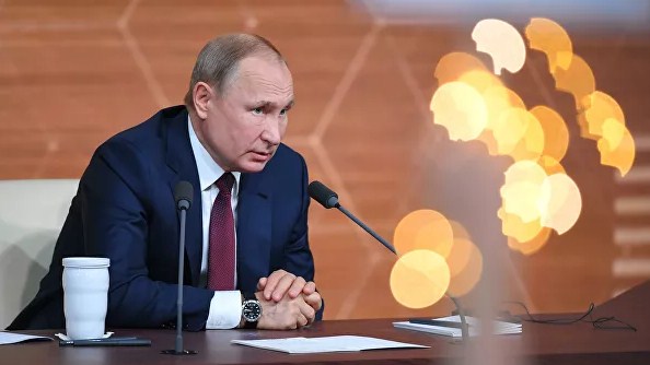 Т-64 и Донбасс без порожняка. Самое яркое с пресс-конференции Путина
